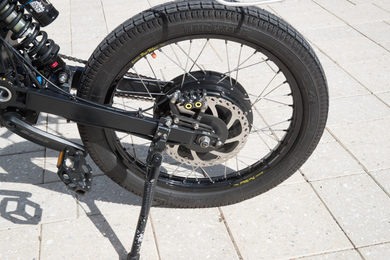 stealth bomber push bike
